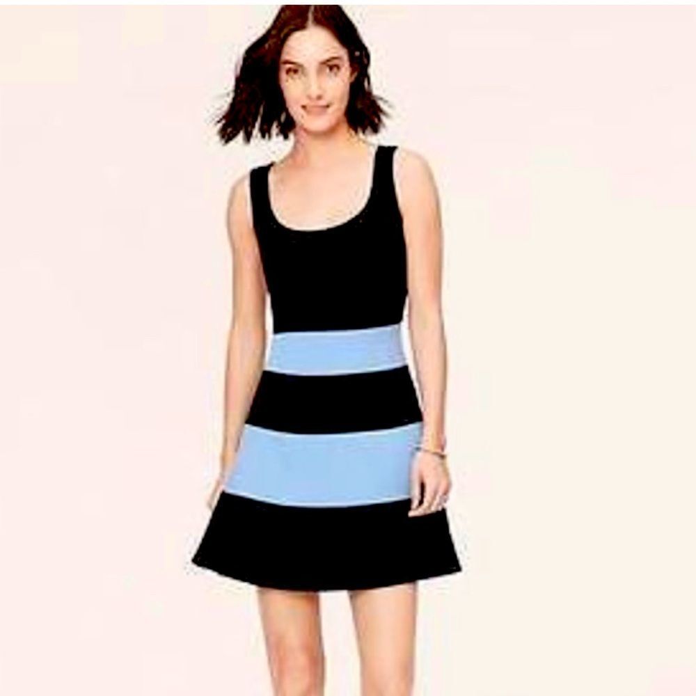 Ann Taylor Loft Stripped Dress